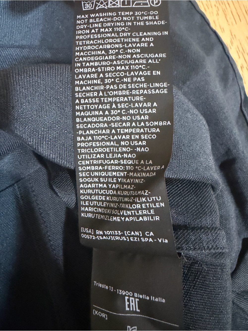 Tom Ford Military Shirt Mens 41 16 Blue Linen Cotton Button Down Luxury Large - Picture 14 of 15
